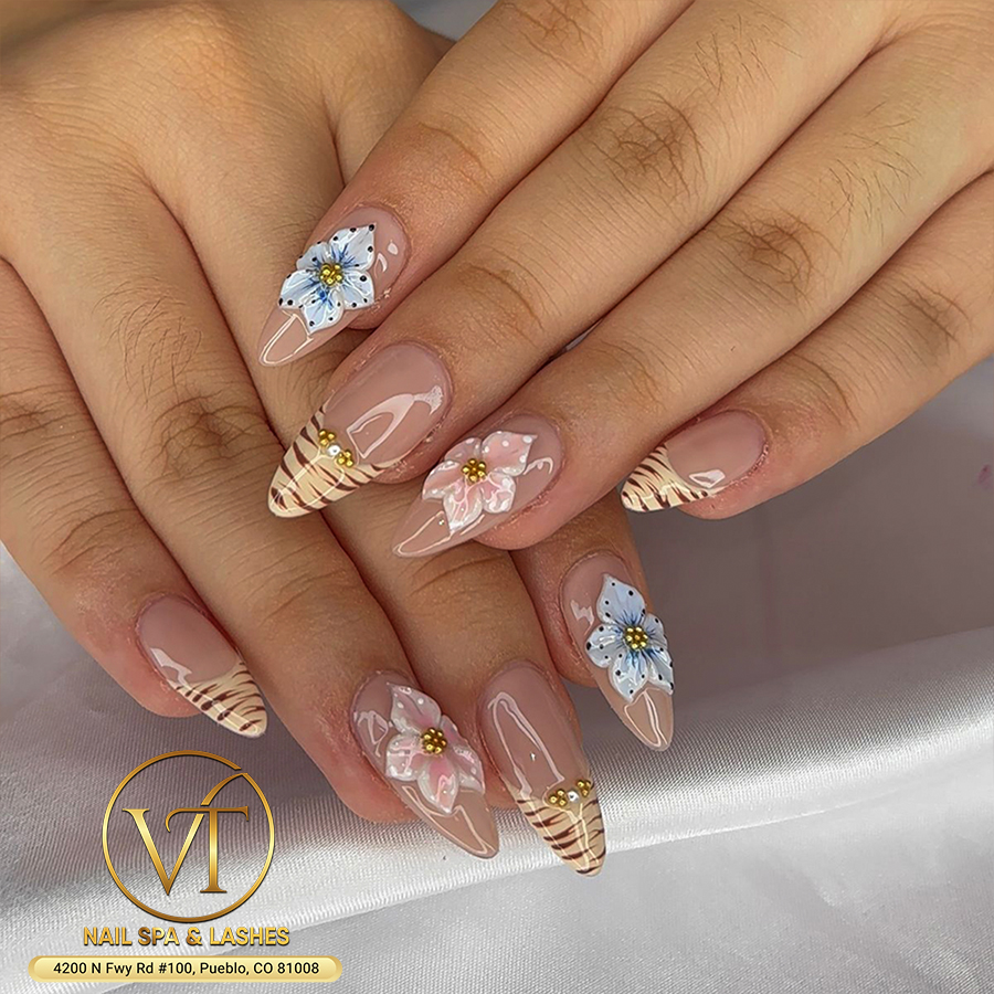 V.T NAIL SPA & LASHES logo