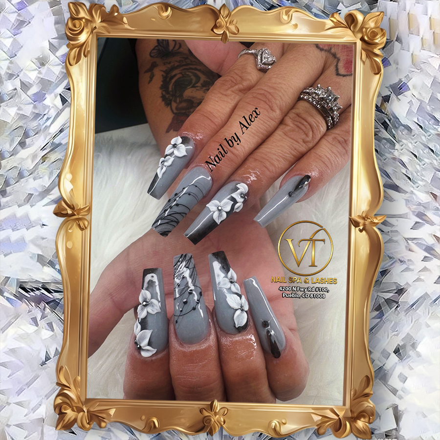 V.T NAIL SPA & LASHES nail work in Pueblo, Colorado